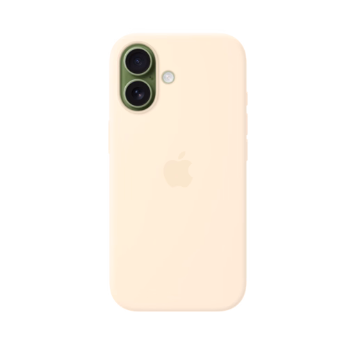 iPhone 17 Silicone Case with MagSafe — Vanilla