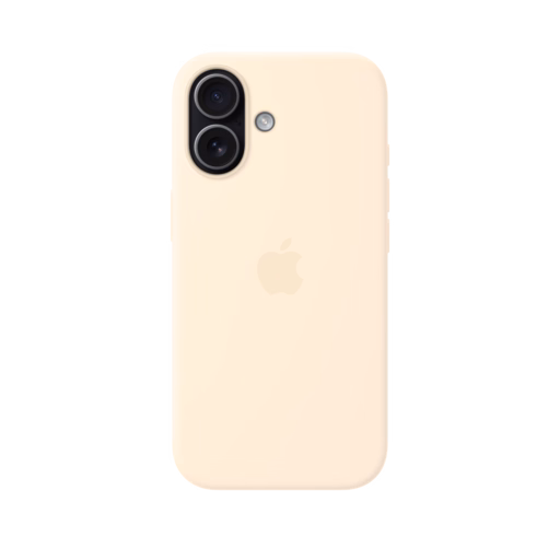 iPhone 17 Silicone Case with MagSafe — Vanilla