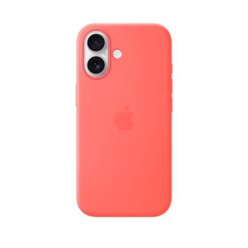 iPhone 17 Silicone Case — Bright Guava