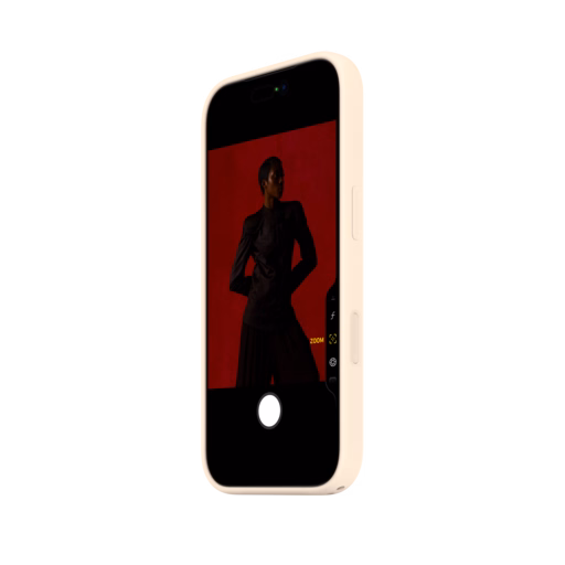 iPhone 17 Pro Silicone Case with MagSafe — Vanilla