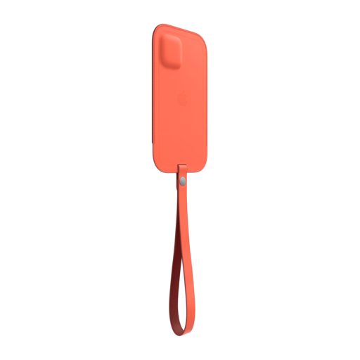 iPhone 12 Pro Max Leather Sleeve with MagSafe — Pink Citrus