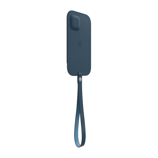 iPhone 12 Pro Max Leather Sleeve with MagSafe — Baltic Blue