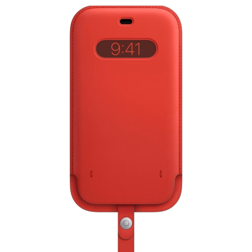 iPhone 12 Pro Max Leather Sleeve — PRODUCT(RED) iPhone 12 Pro Max Leather Sleeve — PRODUCT(RED)