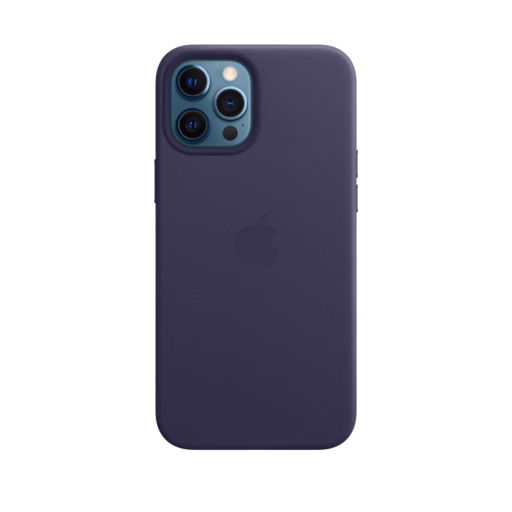 iPhone 12 Pro Max Leather Case — Deep Violet iPhone 12 Pro Max Leather Case — Deep Violet