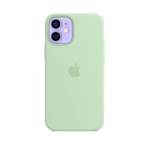 iPhone 12 mini Silicone Case — Pistachio iPhone 12 mini Silicone Case — Pistachio