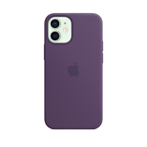 iPhone 12 mini Silicone Case with MagSafe — Amethyst