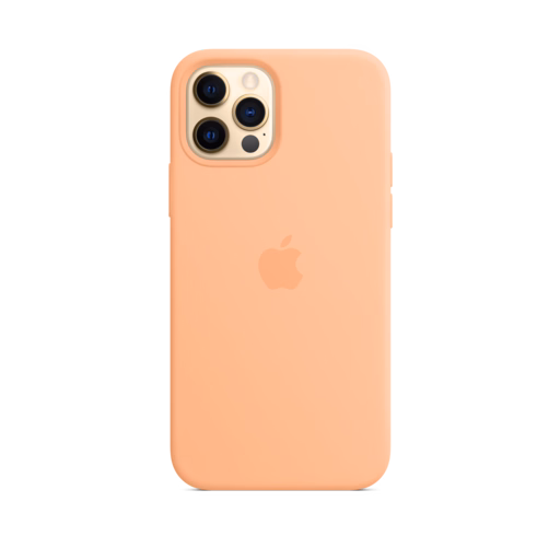 iPhone 12 & 12 Pro Silicone Case with MagSafe — Cantaloupe