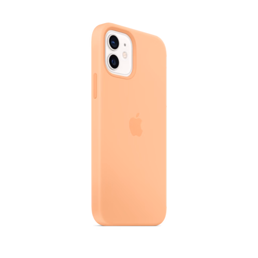 iPhone 12 & 12 Pro Silicone Case with MagSafe — Cantaloupe