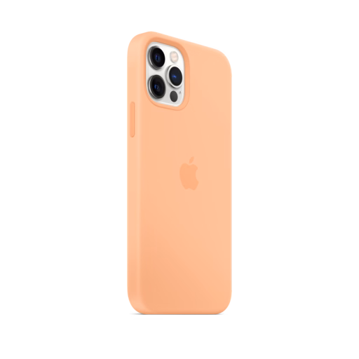 iPhone 12 & 12 Pro Silicone Case with MagSafe — Cantaloupe