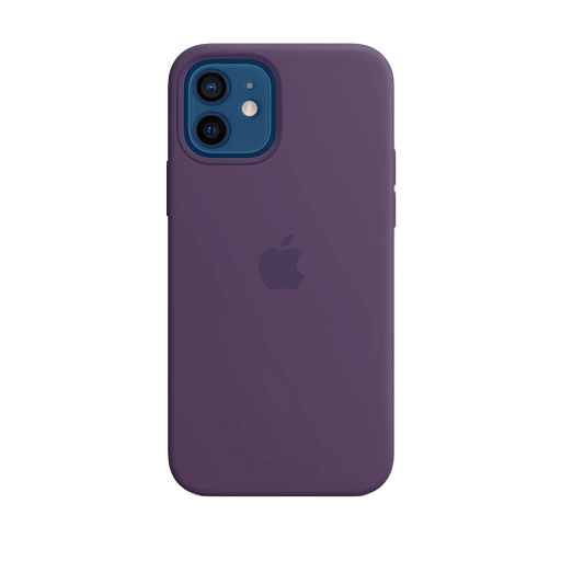 iPhone 12 & 12 Pro Silicone Case — Amethyst iPhone 12 & 12 Pro Silicone Case — Amethyst