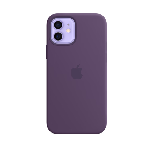 iPhone 12 & 12 Pro Silicone Case with MagSafe — Amethyst