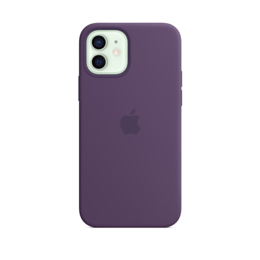 iPhone 12 & 12 Pro Silicone Case with MagSafe — Amethyst