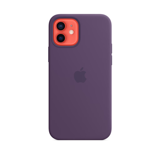 iPhone 12 & 12 Pro Silicone Case with MagSafe — Amethyst