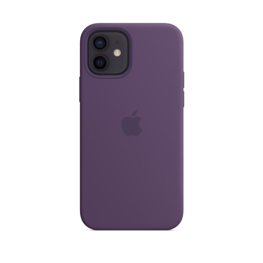 iPhone 12 & 12 Pro Silicone Case with MagSafe — Amethyst