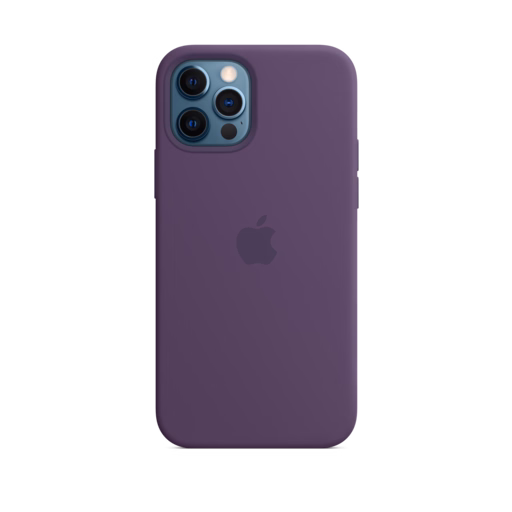 iPhone 12 & 12 Pro Silicone Case with MagSafe — Amethyst