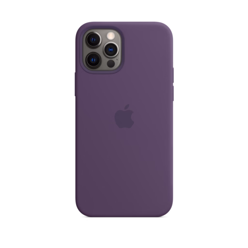 iPhone 12 & 12 Pro Silicone Case with MagSafe — Amethyst
