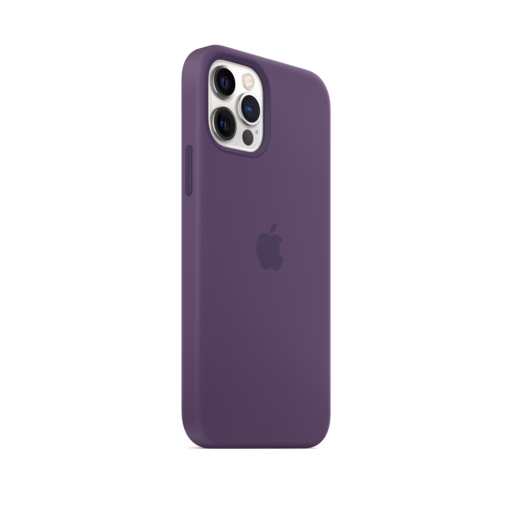 iPhone 12 & 12 Pro Silicone Case with MagSafe — Amethyst