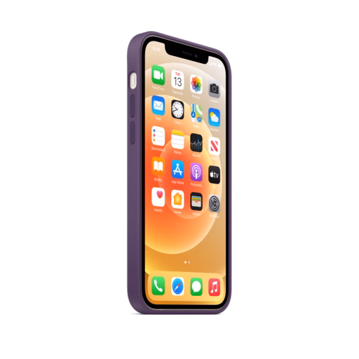 iPhone 12 & 12 Pro Silicone Case with MagSafe — Amethyst