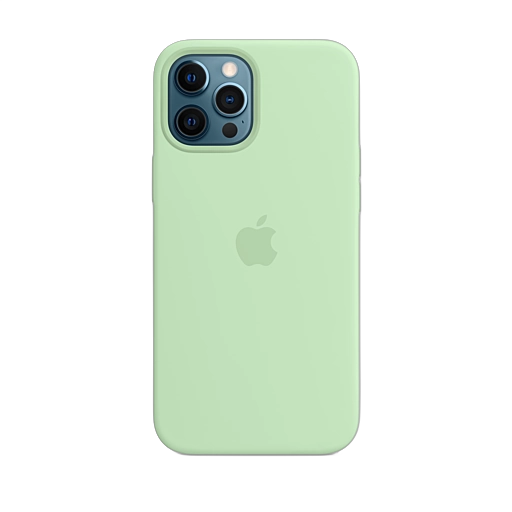 iPhone 12 Pro Max Silicone Case — Pistachio iPhone 12 Pro Max Silicone Case — Pistachio