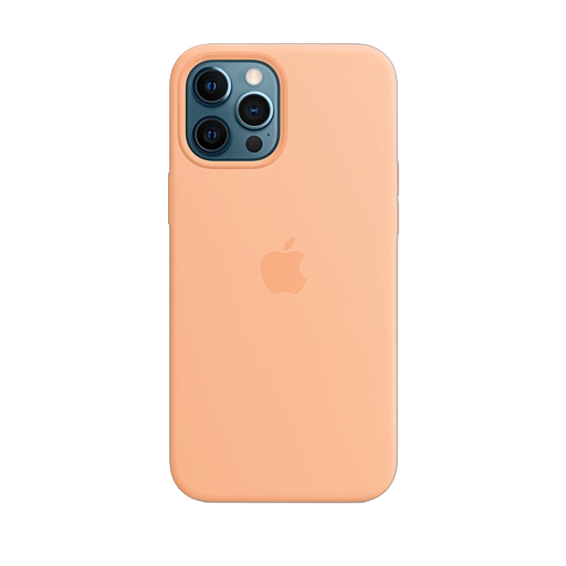 iPhone 12 Pro Max Silicone Case — Cantaloupe iPhone 12 Pro Max Silicone Case — Cantaloupe