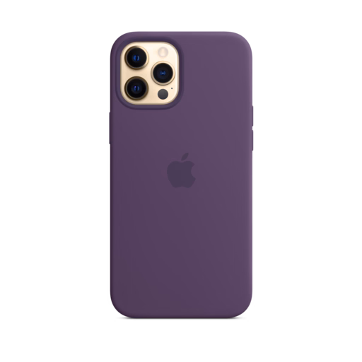 iPhone 12 Pro Max Silicone Case with MagSafe — Amethyst