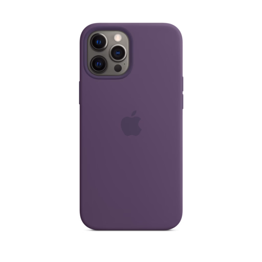 iPhone 12 Pro Max Silicone Case with MagSafe — Amethyst