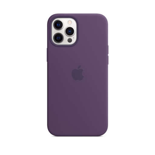 iPhone 12 Pro Max Silicone Case with MagSafe — Amethyst