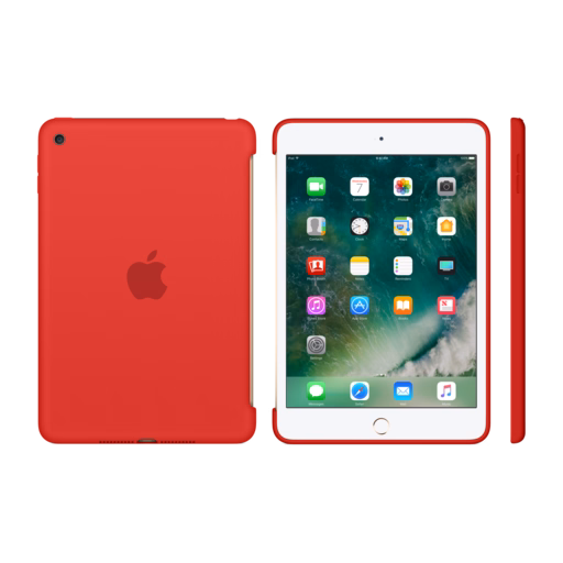 iPad mini 4 Silicone Case — Red