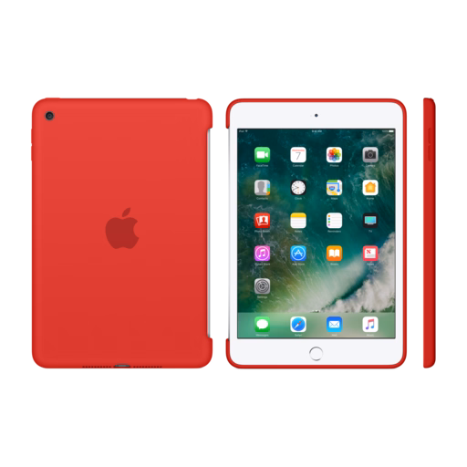 iPad mini 4 Silicone Case — Red
