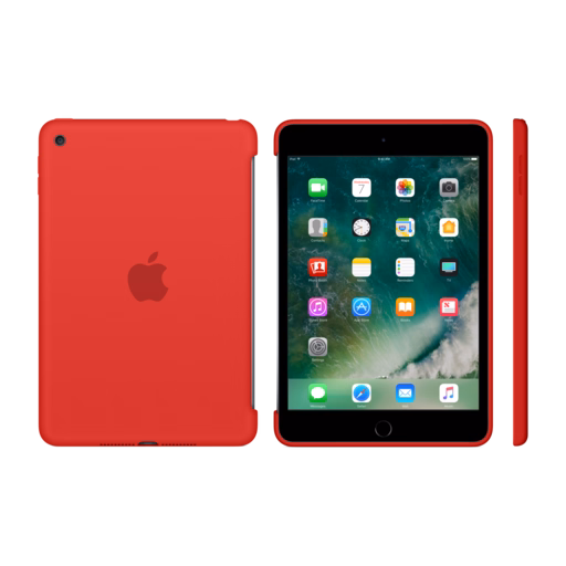 iPad mini 4 Silicone Case — Red