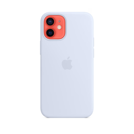 iPhone 12 mini Silicone Case with MagSafe — Cloud Blue