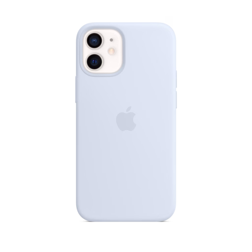 iPhone 12 mini Silicone Case with MagSafe — Cloud Blue
