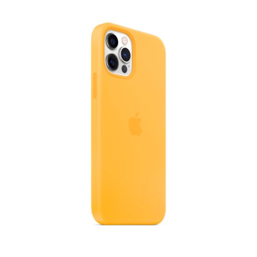 iPhone 12 & 12 Pro Silicone Case with MagSafe — Sunflower