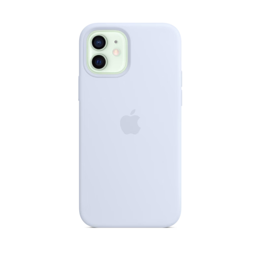 iPhone 12 & 12 Pro Silicone Case with MagSafe — Cloud Blue