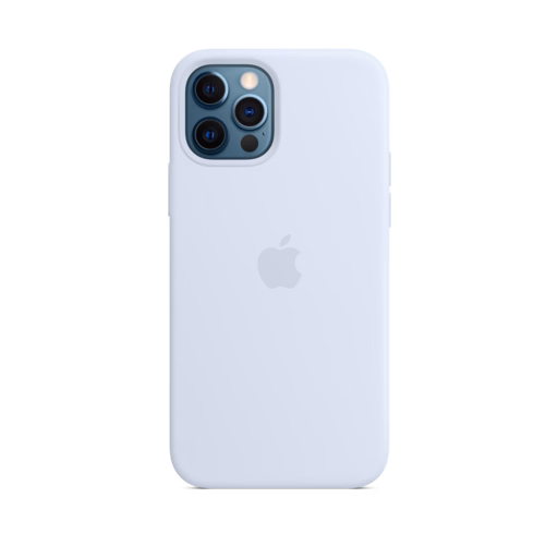 iPhone 12 & 12 Pro Silicone Case with MagSafe — Cloud Blue