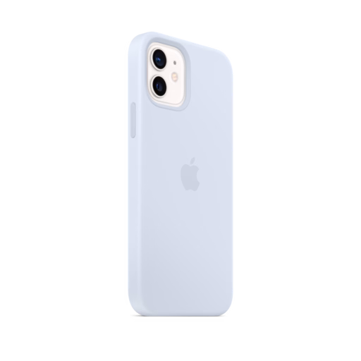 iPhone 12 & 12 Pro Silicone Case with MagSafe — Cloud Blue