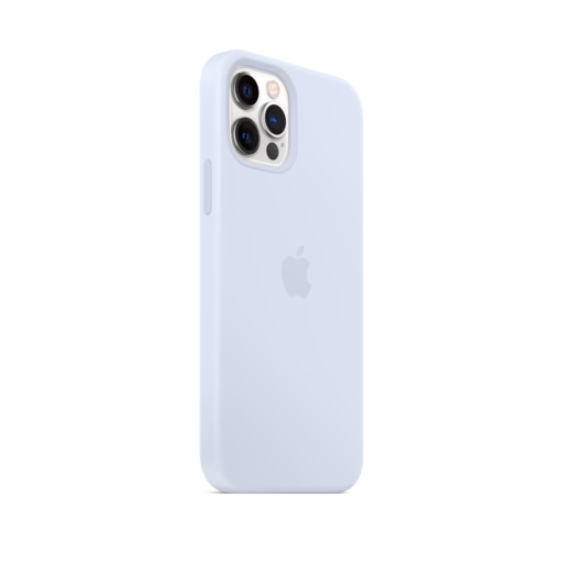 iPhone 12 & 12 Pro Silicone Case with MagSafe — Cloud Blue