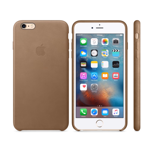 iPhone 6s Plus Leather Case — Brown