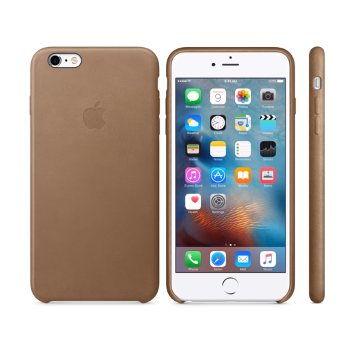 iPhone 6s Plus Leather Case — Brown