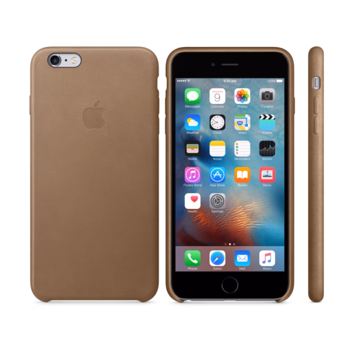 iPhone 6s Plus Leather Case — Brown