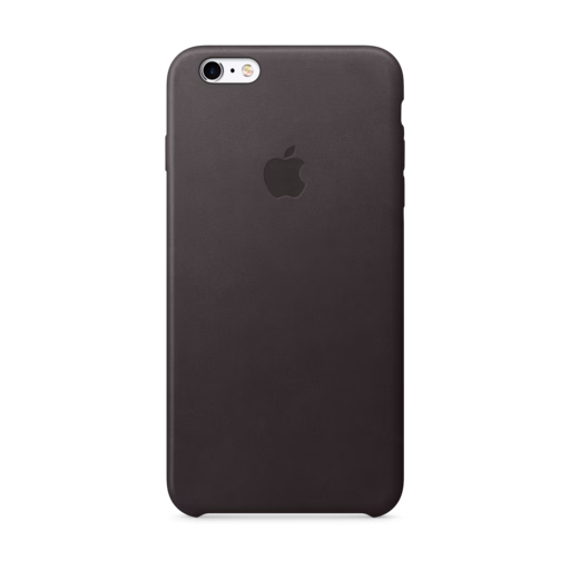 iPhone 6-6s Plus Leather Case — Black iPhone 6-6s Plus Leather Case — Black
