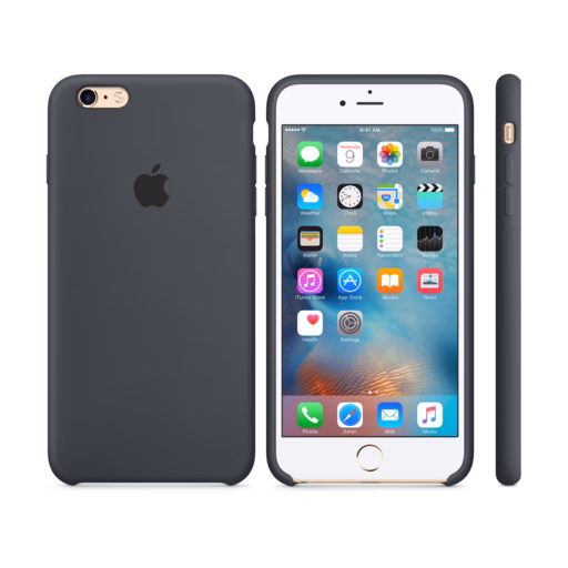 iPhone 6s Plus Silicone Case — Charcoal Grey