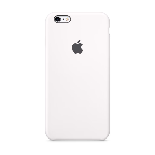 iPhone 6-6s Plus Silicone Case — White iPhone 6-6s Plus Silicone Case — White
