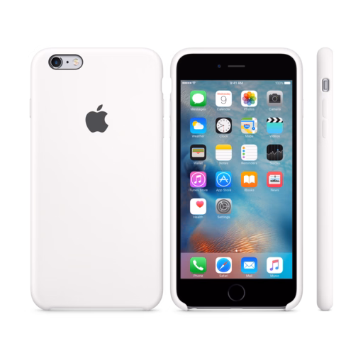 iPhone 6s Plus Silicone Case — White