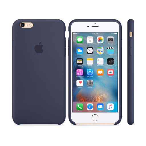 iPhone 6s Plus Silicone Case — Midnight Blue