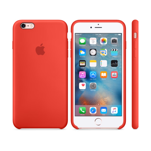 iPhone 6s Plus Silicone Case — (PRODUCT)RED