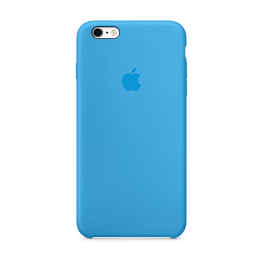iPhone 6-6s Plus Silicone Case — Blue iPhone 6-6s Plus Silicone Case — Blue