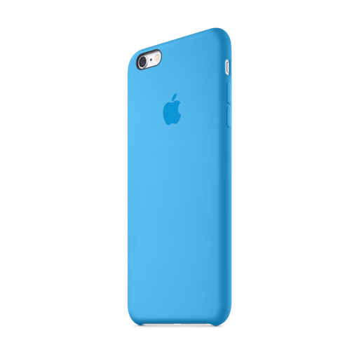 iPhone 6s Plus Silicone Case — Blue