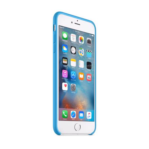 iPhone 6s Plus Silicone Case — Blue