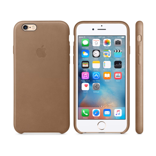 iPhone 6s Leather Case — Brown